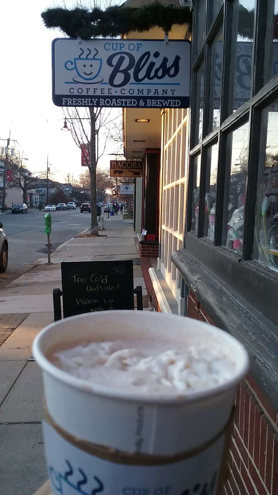 Cup Of Bliss Coffee Company | 579 Haddon Ave, Collingswood, NJ 08108, USA | Phone: (856) 449-2690