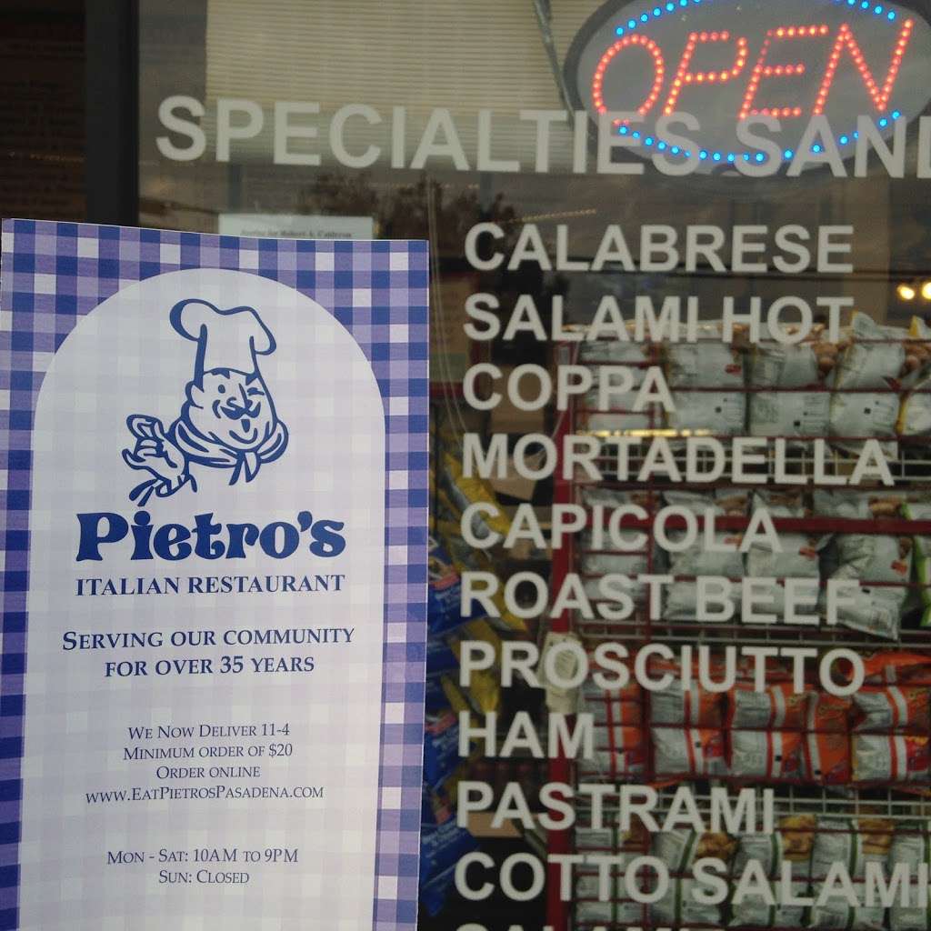 Pietros | 920 N Lake Ave #4517, Pasadena, CA 91104, USA | Phone: (626) 791-1826