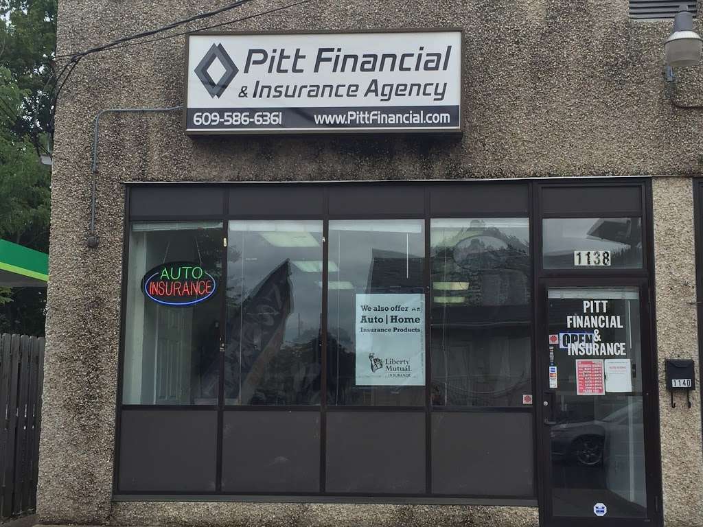 Pitt Financial & Insurance Agency | 1138 S Olden Ave, Hamilton Township, NJ 08610, USA | Phone: (609) 586-6361