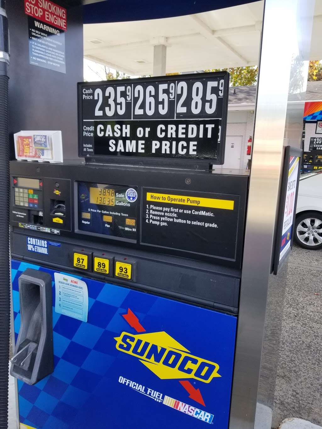 Sunoco Gas Station | 96 Main St, South Bound Brook, NJ 08880 | Phone: (732) 696-2201