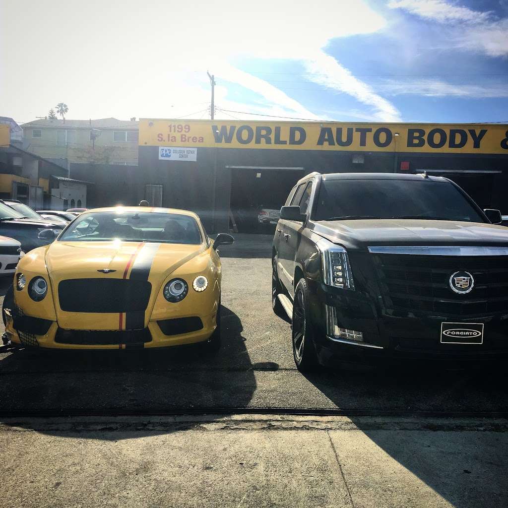 World Auto Body & Paint Center | 1199 South La Brea Ave, Los Angeles, CA 90019, USA | Phone: (323) 931-9399