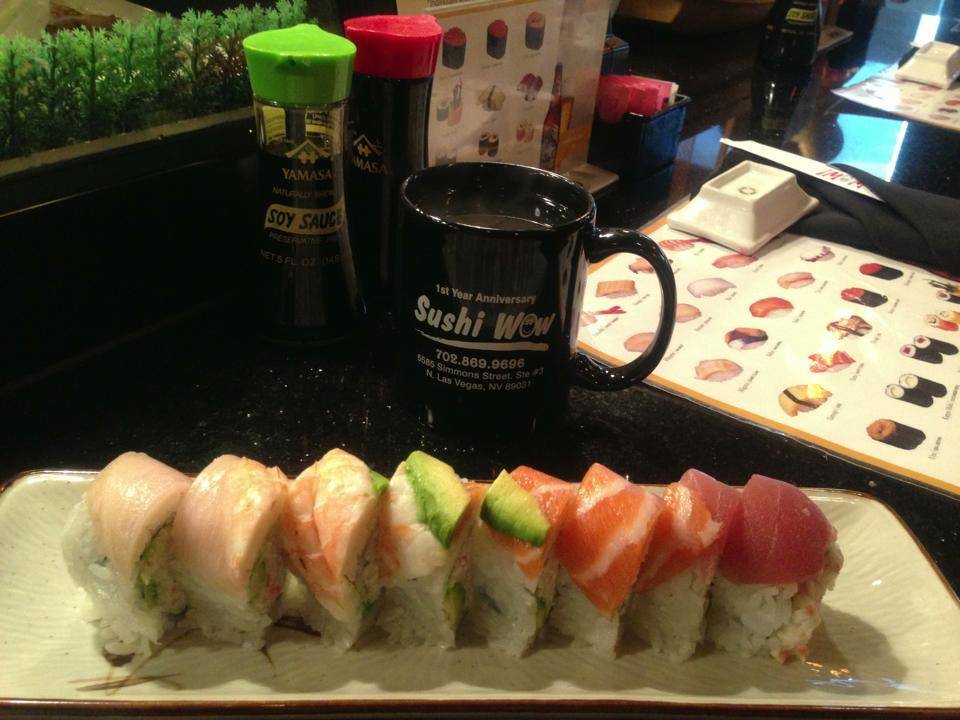 Sushi Wow | 5585 N Simmons St #3, North Las Vegas, NV 89031, USA | Phone: (702) 869-9696