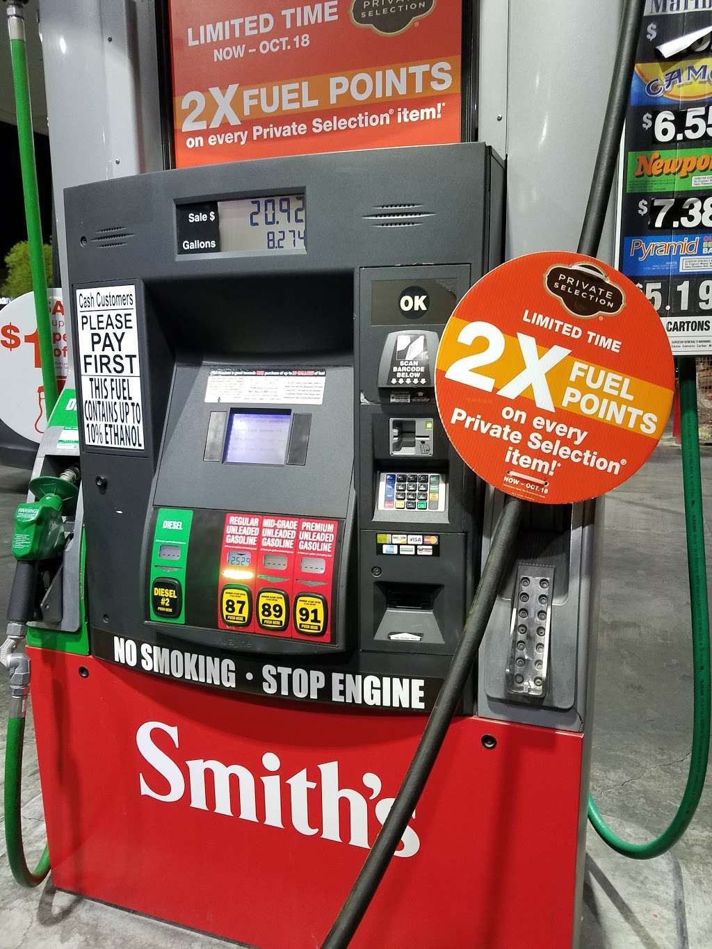 Smiths Fuel Center | 8050 S Rainbow Blvd, Las Vegas, NV 89139, USA | Phone: (702) 294-7212