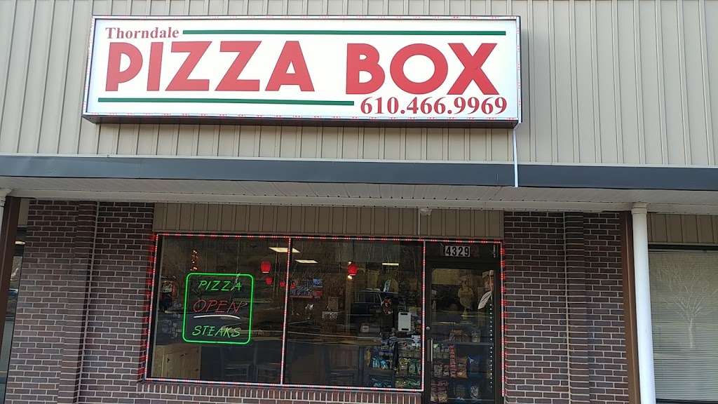 Pizza Box Thorndale | 4329 Lincoln Hwy, Downingtown, PA 19335, USA | Phone: (610) 466-9969