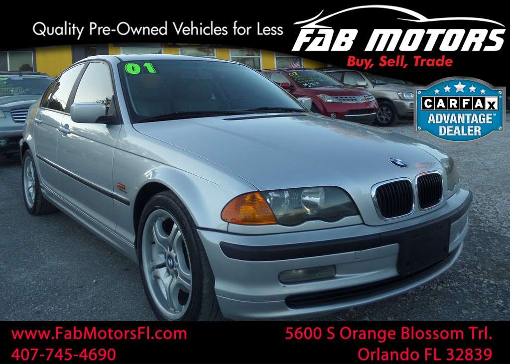 Fab Motors, Inc | 5600 S Orange Blossom Trail, Orlando, FL 32839 | Phone: (407) 745-4690