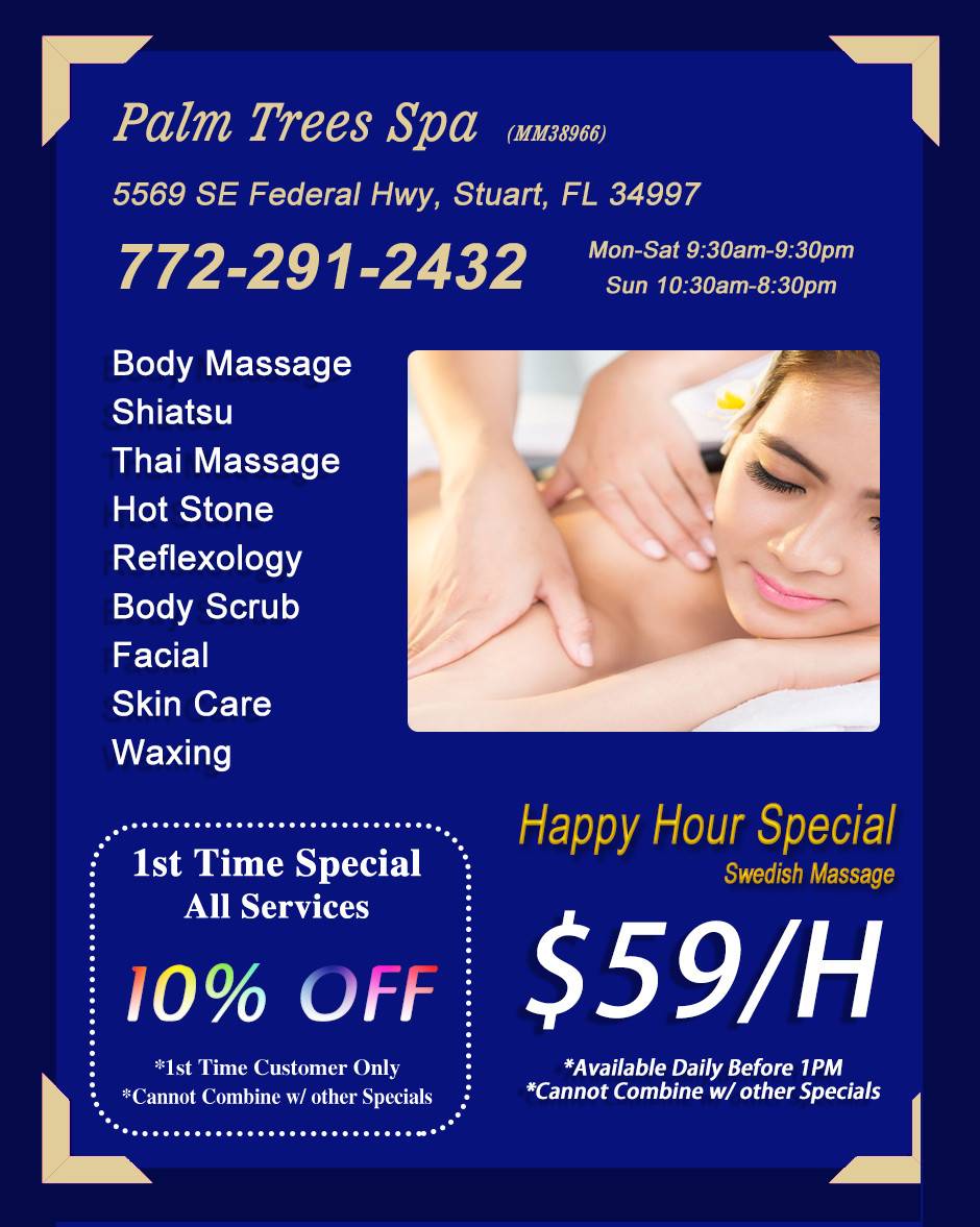 Palm Spa | 5569 SE Federal Hwy, Stuart, FL 34997 | Phone: (772) 291-2432