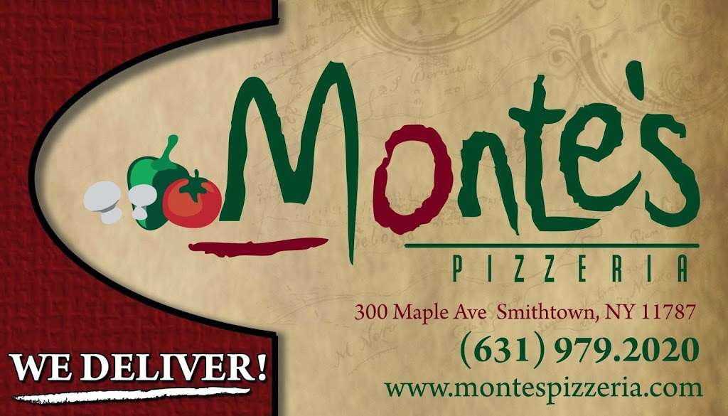 Monte Pizzeria | 300 Maple Ave, Smithtown, NY 11787, USA | Phone: (631) 979-2020