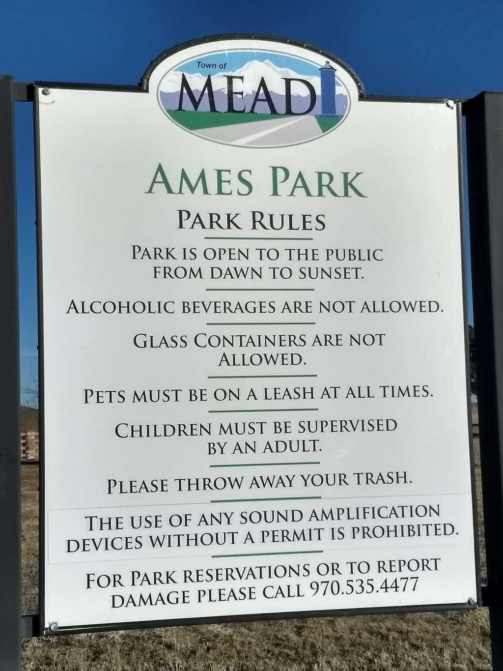 Ames Park | Mead, CO 80542, USA