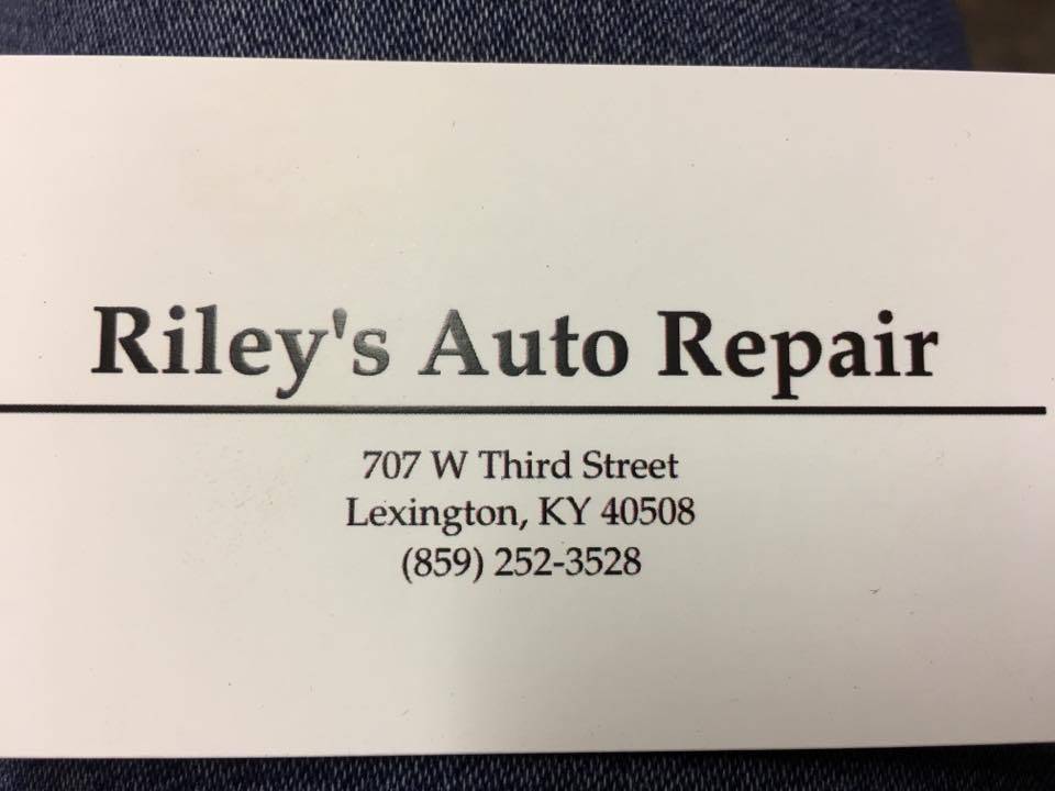 Rileys Auto Repair | 707 W 3rd St, Lexington, KY 40508, USA | Phone: (859) 252-3528