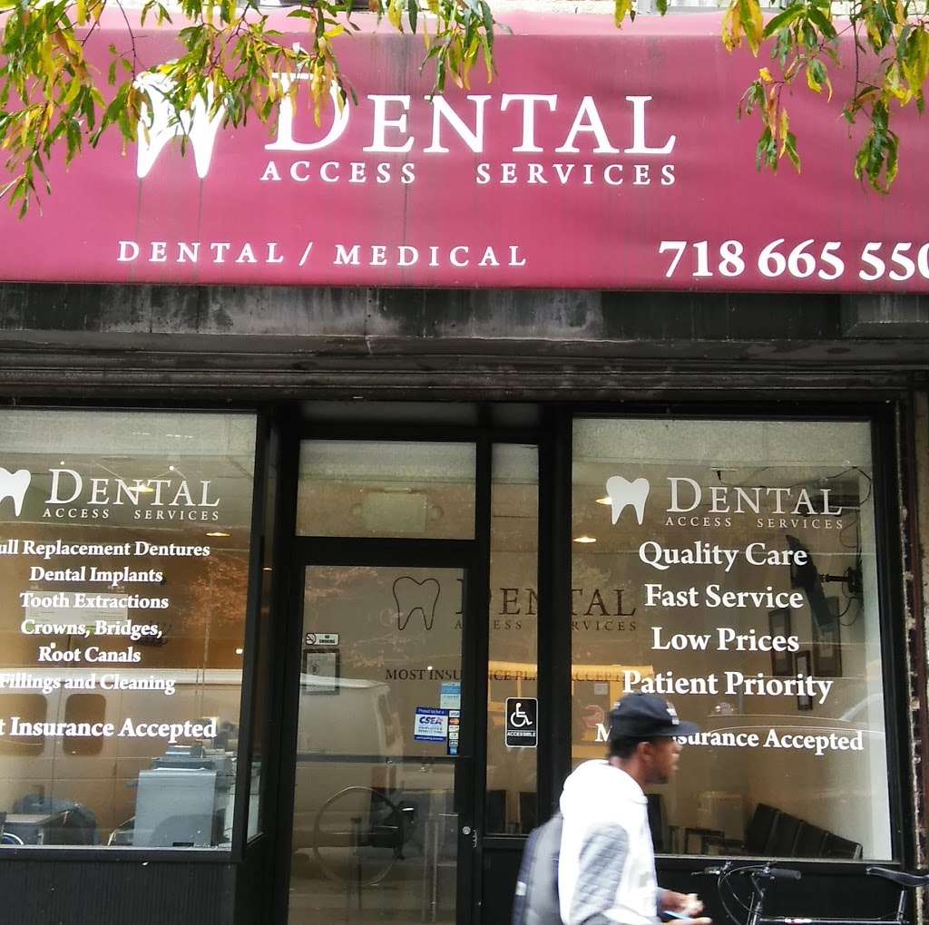 Dental Access Services | 814 E 149th St, The Bronx, NY 10455, USA | Phone: (718) 665-2500