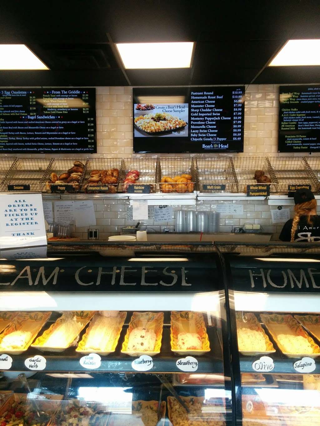 All American Bagel & Barista II | 20-10 Cross Bay Blvd, Broad Channel, NY 11693, USA | Phone: (718) 945-2233