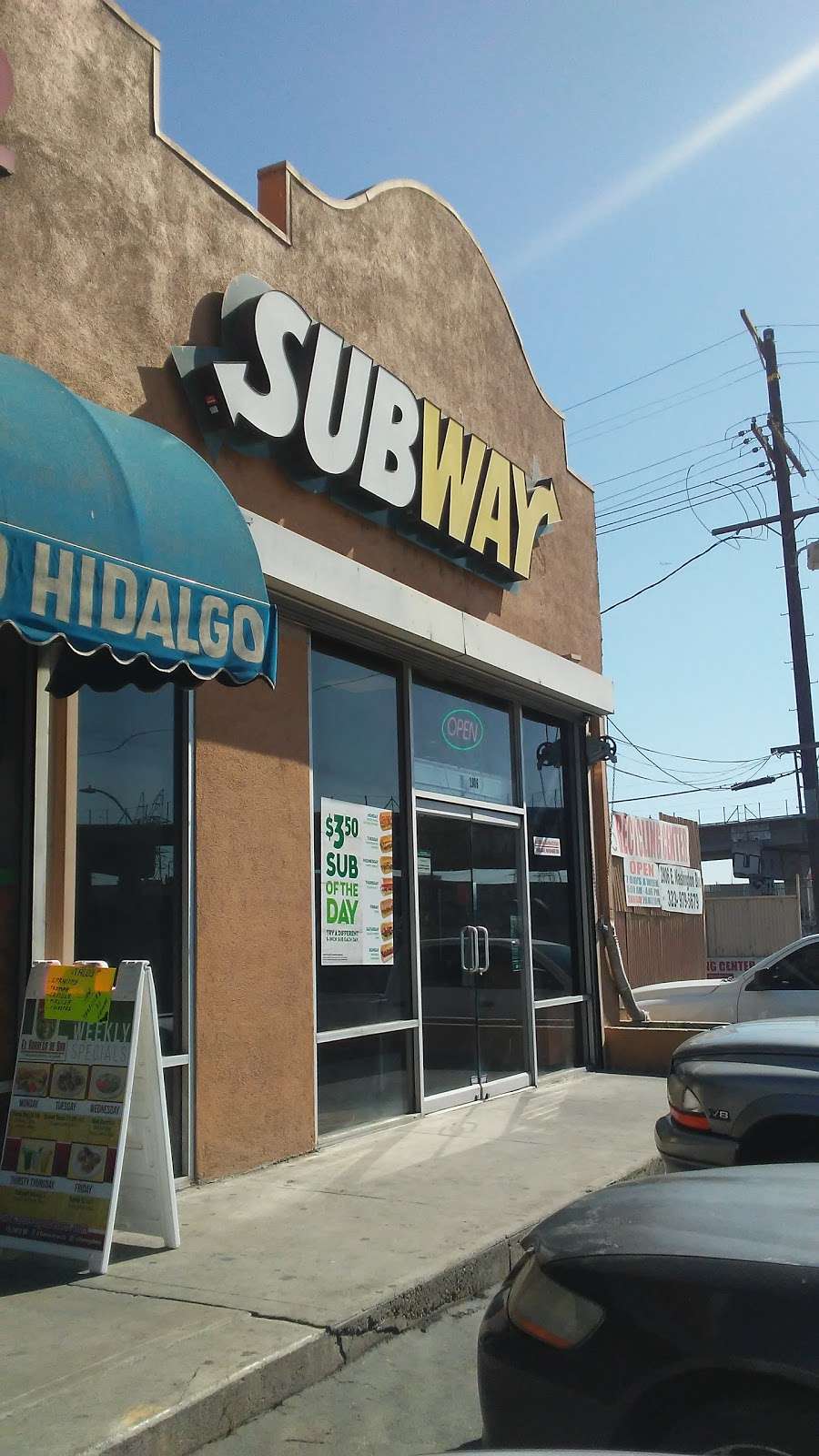Subway Restaurants | 2806 E Washington Blvd, Los Angeles, CA 90023, USA | Phone: (323) 264-8800