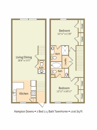 Hampton Downs & Whitehurst Apartments | 4902 Steepleshire Pl, Greensboro, NC 27410, USA | Phone: (336) 793-2296