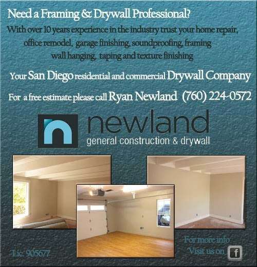 Newland General Construction Design & Build | 1384 Woodview Ct, Oceanside, CA 92056, USA | Phone: (760) 224-0572