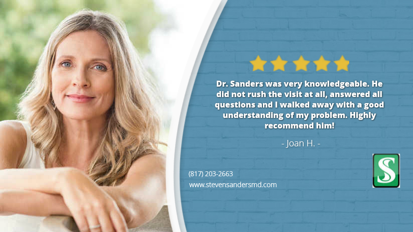 Steven B. Sanders M.D. | 245 W State Hwy 114 #300, Southlake, TX 76092, USA | Phone: (817) 203-2663