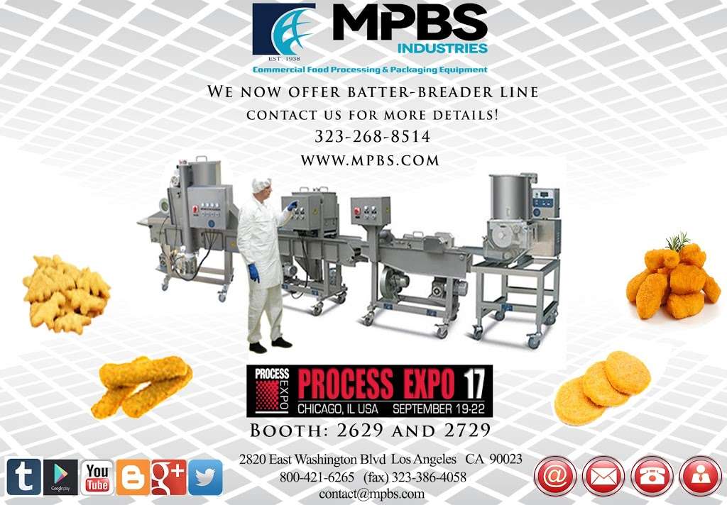 MPBS Industries | 2820 E Washington Blvd, Los Angeles, CA 90023, USA | Phone: (800) 421-6265