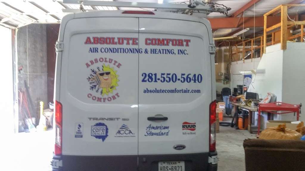 Absolute Comfort Air Conditioning and Heating | 16840 Clay Rd, Houston, TX 77084, USA | Phone: (713) 322-7332