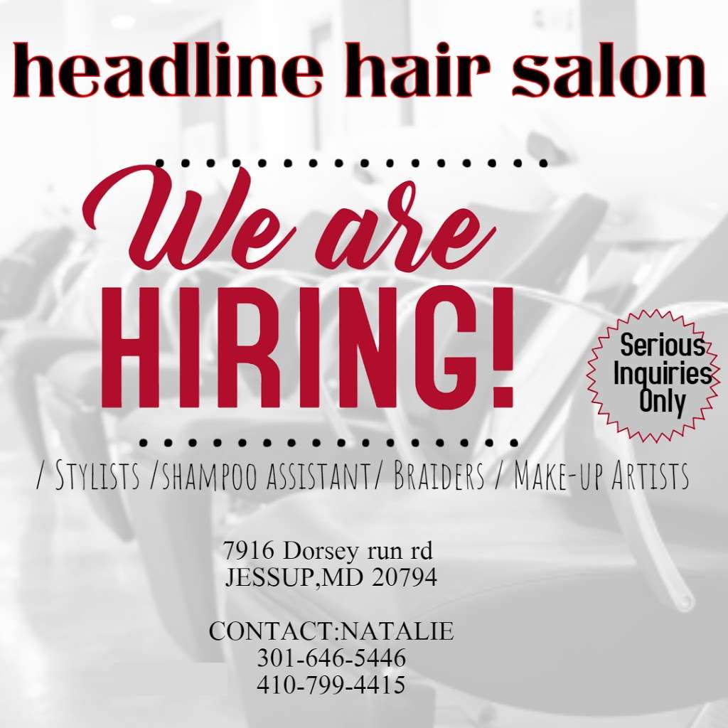Headline hair Salon Inc | 7700 Hearthside Way Suite 4, Elkridge, MD 21075, United States | Phone: (410) 799-4415