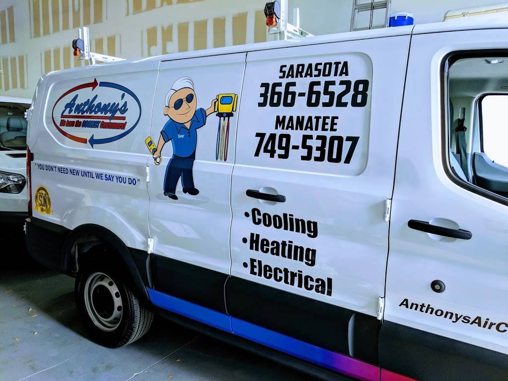 Anthonys Cooling-Heating-Electrical | 1614 20th St E, Palmetto, FL 34221 | Phone: (941) 749-5307