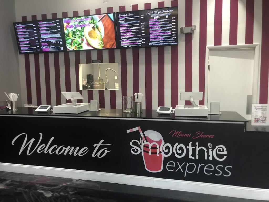 Smoothie Express Miami Shores | 9440 NE 2nd Ave, Miami Shores, FL 33138, USA | Phone: (786) 534-8696