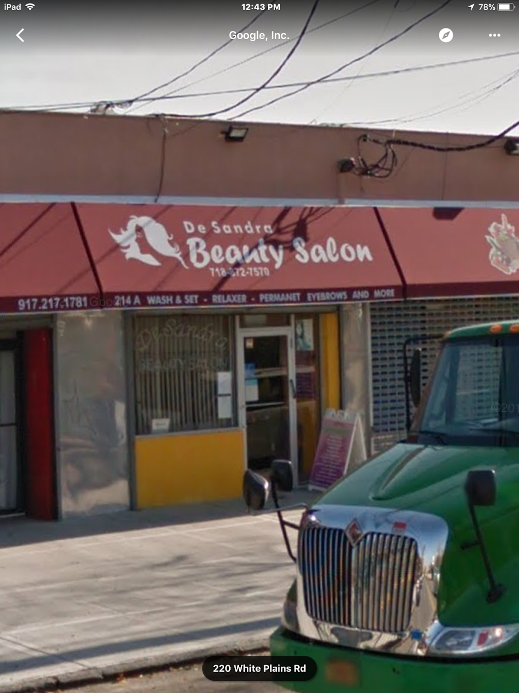 De-sandra beauty salon and spa. | 214 Sound View Ave, Bronx, NY 10473, USA | Phone: (718) 872-7570