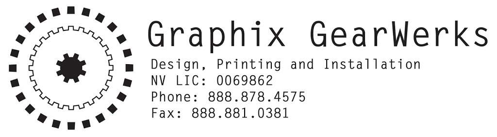 Graphix GearWerks | 3395 W Cheyenne Ave #105, North Las Vegas, NV 89032 | Phone: (888) 881-4575