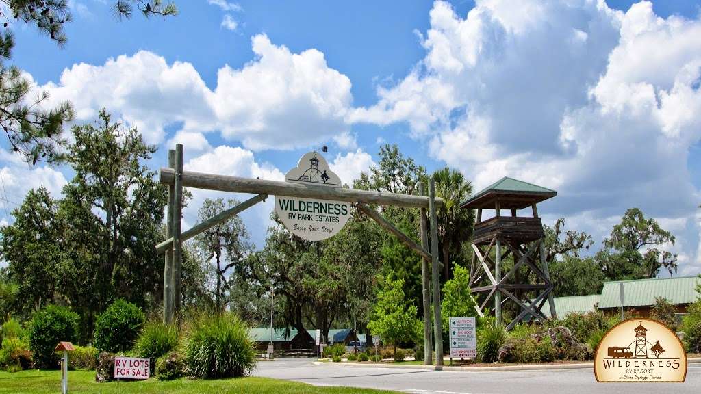 Wilderness RV Resort | 2771 NE 102nd Ave Rd, Silver Springs, FL 34488, USA | Phone: (352) 625-1122