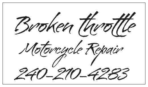 Broken Throttle Motorcycle Repair | 7710 Crain Hwy, La Plata, MD 20646 | Phone: (240) 210-4283