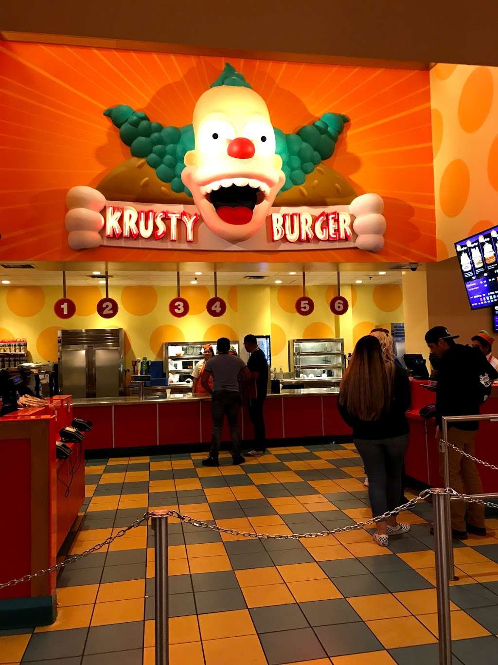 Krusty Burger | 49 Production Plaza, North Hollywood, CA 91602 | Phone: (800) 864-8377