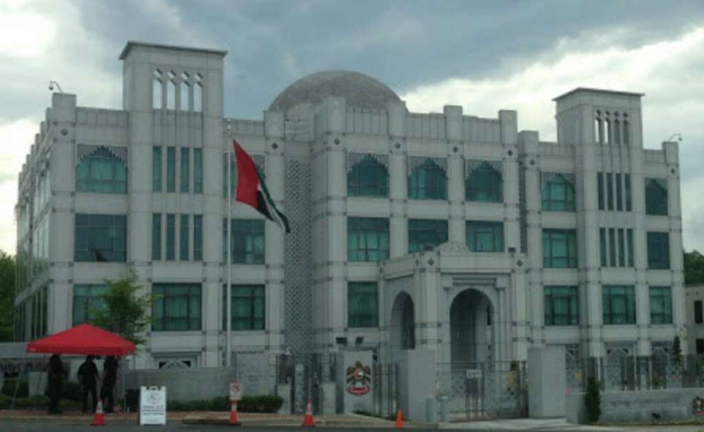 Embassy of the United Arab Emirates | 3522 International Ct NW #100, Washington, DC 20008 | Phone: (202) 243-2400