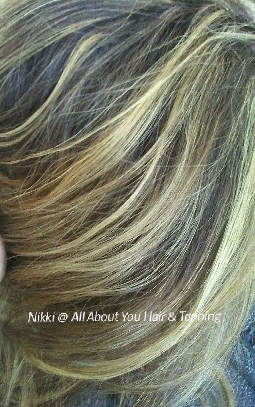 Nikkis Hair Shenanigans at All About You Hair And Tanning Salon | 9227 County Line Rd, De Motte, IN 46310, USA | Phone: (765) 761-7119