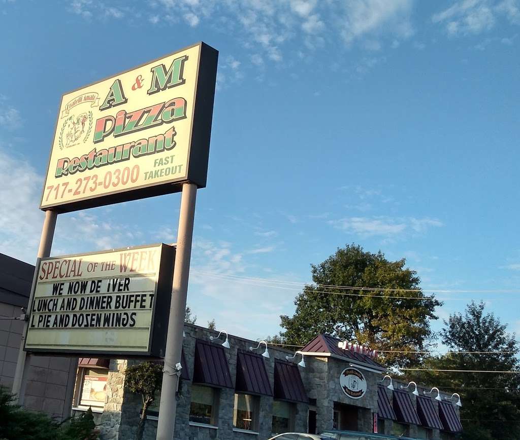 A&M Pizza Restaurant | 1705 E Cumberland St, Lebanon, PA 17042, USA | Phone: (717) 273-0300