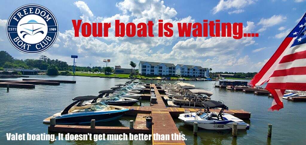 Freedom Boat Club | 15320 TX-105, Montgomery, TX 77356, USA | Phone: (936) 262-0229