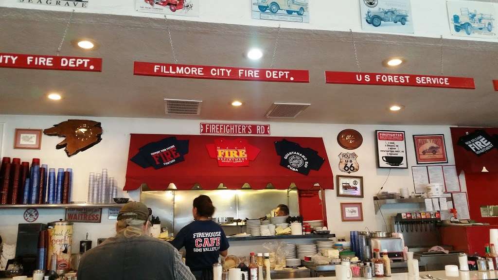 Firehouse Cafe | 1244 Sycamore Dr, Simi Valley, CA 93065, USA | Phone: (805) 527-9598