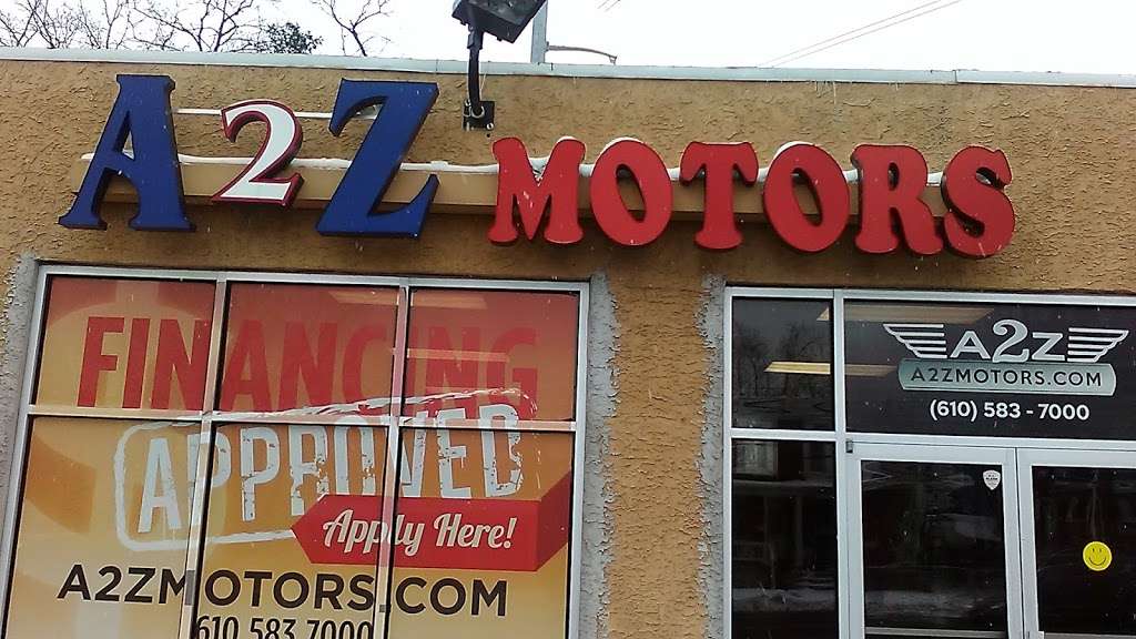 A 2 Z Motors | 421 Chester Pike, Sharon Hill, PA 19079, USA | Phone: (610) 583-7000