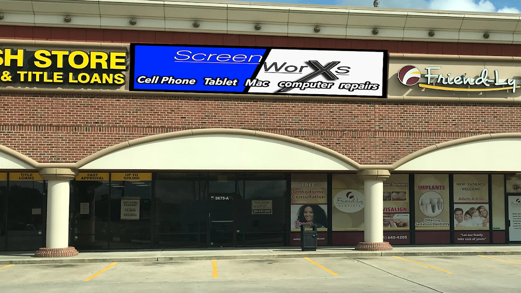 Screenworxs Cell & Computer Repairs | 5685 Treaschwig Rd, Spring, TX 77373 | Phone: (713) 301-8936