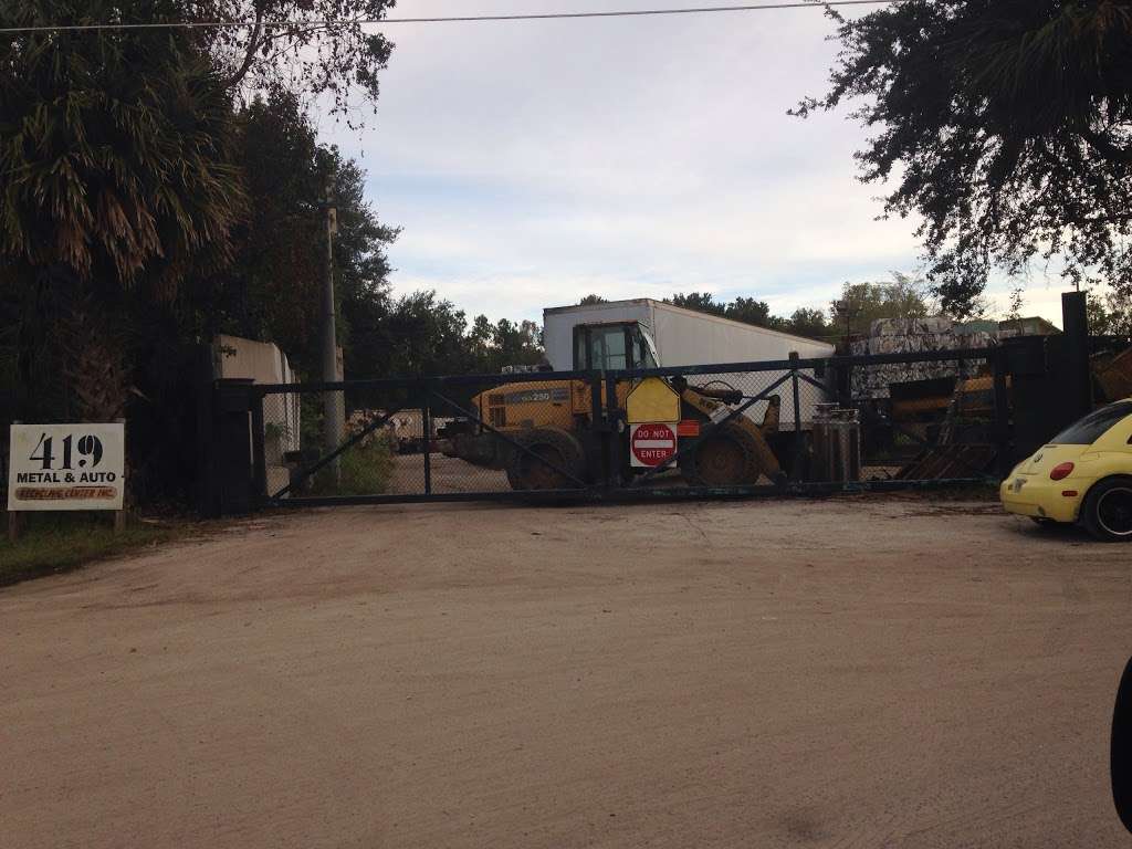 419 Metal-Auto Recycling Center | 600 Old Sanford Oviedo Rd, Winter Springs, FL 32708 | Phone: (407) 327-4419