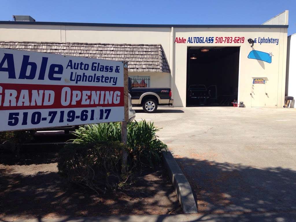 Able Auto Glass & Upholstery | 27773 Industrial Blvd, Hayward, CA 94545, USA | Phone: (510) 783-6219