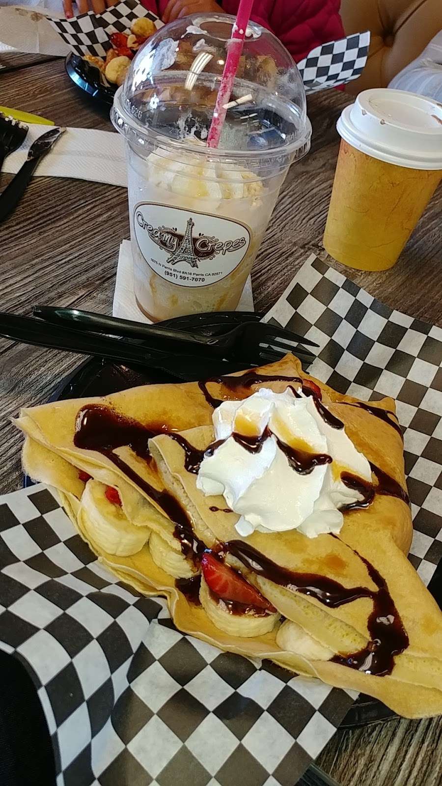 Creamy Crepes | 1675 N Perris Blvd A16, Perris, CA 92571, USA | Phone: (951) 591-7070