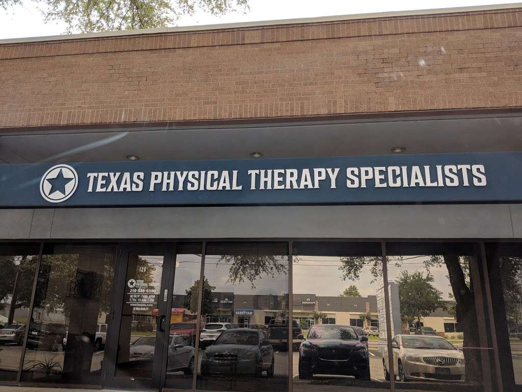 Texas Physical Therapy Specialist | 12770 Cimarron Path #128, San Antonio, TX 78249, USA | Phone: (210) 686-6500