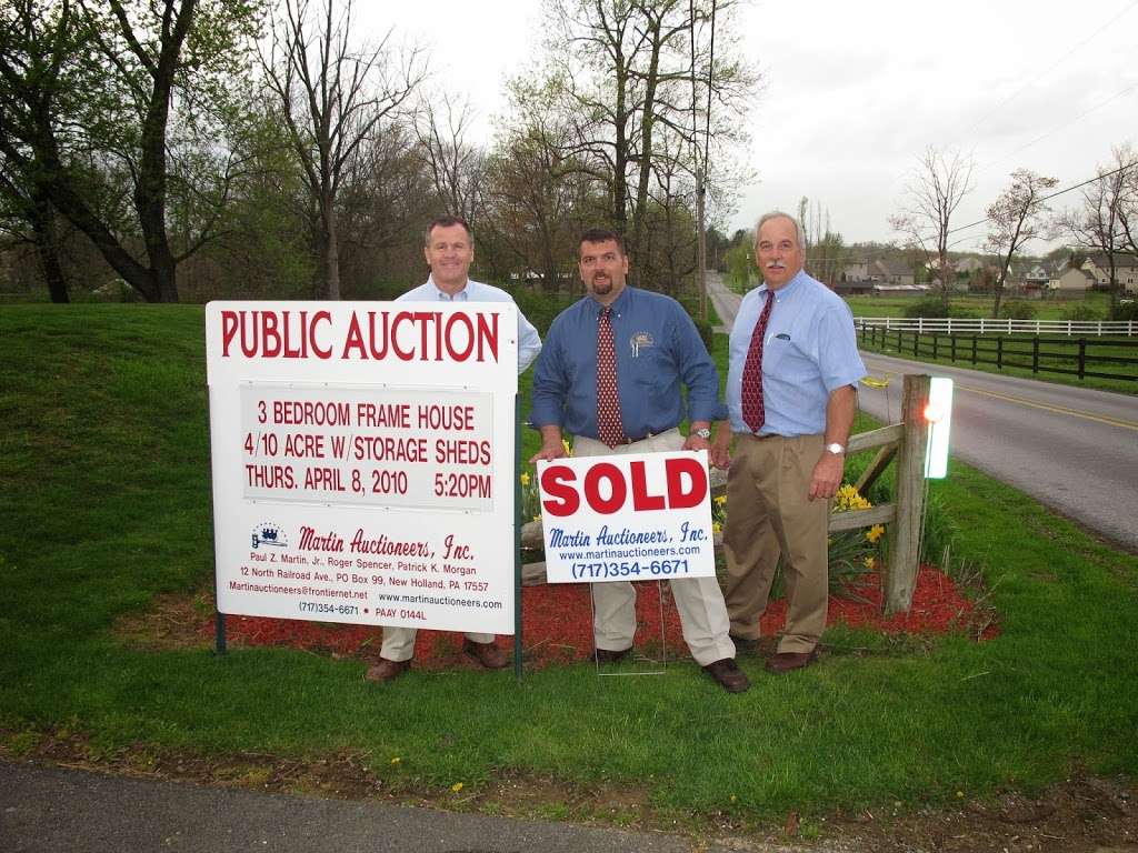 Martin Auctioneers Inc | 12 N Railroad Ave, New Holland, PA 17557, USA | Phone: (717) 354-6671