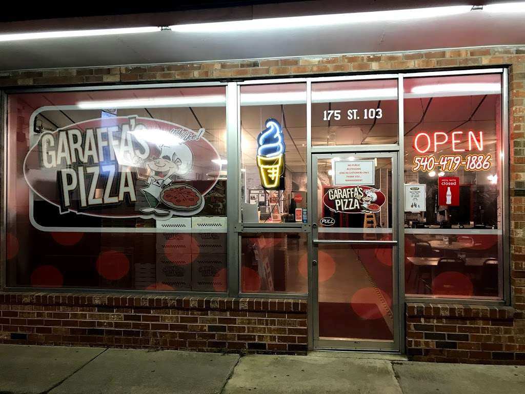 Garaffas Pizza | 175 Cambridge St, Fredericksburg, VA 22405 | Phone: (540) 479-1886