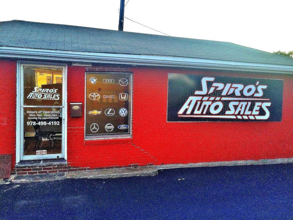 Spiros Auto Sales | 41 Boston St, Salem, MA 01970, USA | Phone: (978) 498-4192