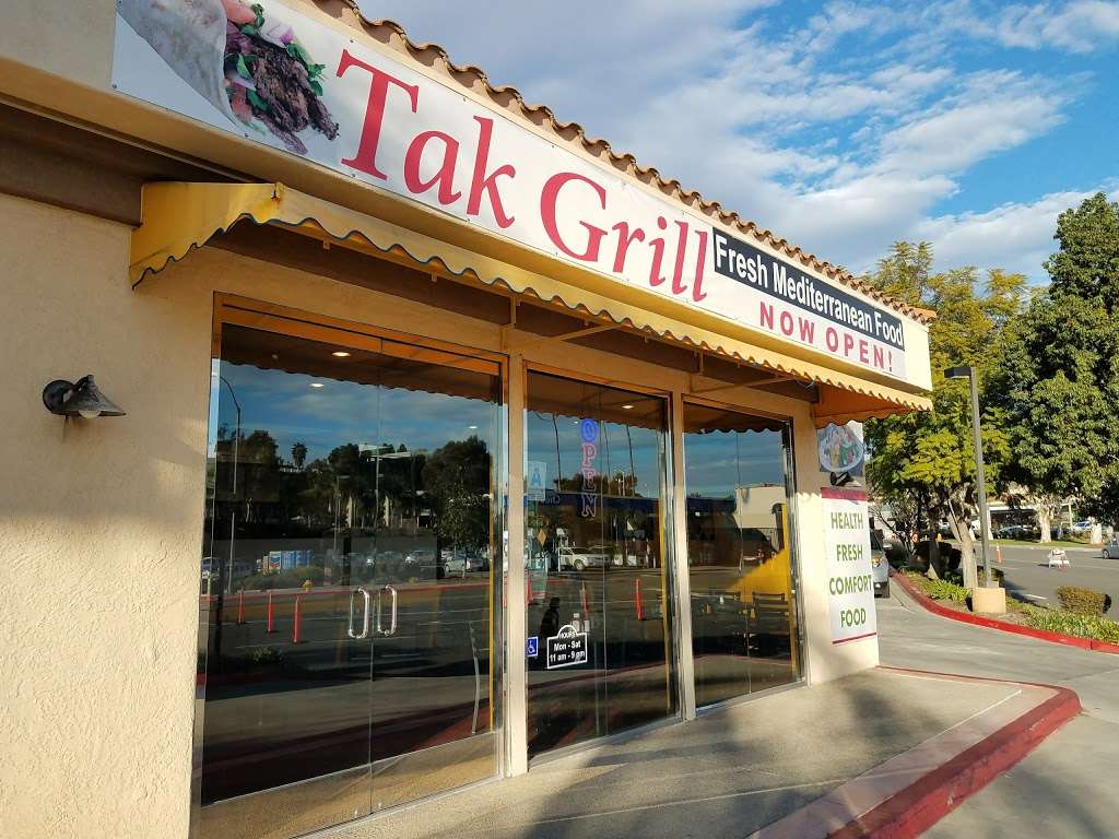 Tak Grill Fresh Mediterranean Food | 8680 Navajo Rd #111, San Diego, CA 92119, USA | Phone: (619) 825-9033