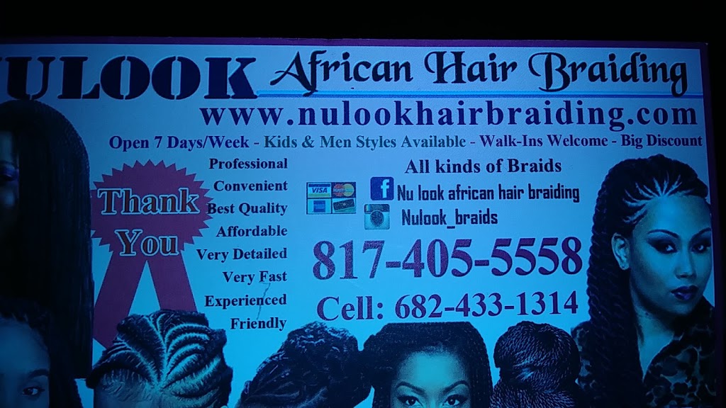 Nu Look Hair Braiding | 6318 Meadowbrook Dr, Fort Worth, TX 76112, USA | Phone: (682) 433-1314