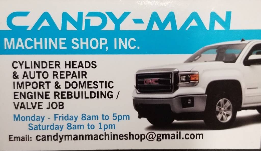 Candy Man Machine Shop Inc. | 17866 Valley Blvd, Bloomington, CA 92316, USA | Phone: (909) 820-9030