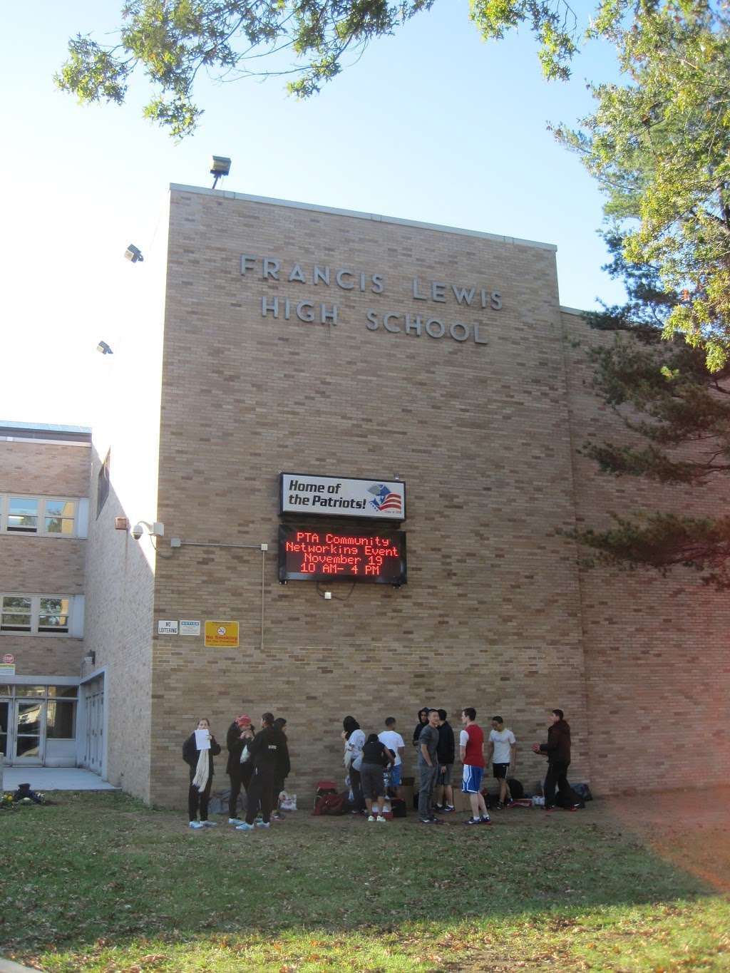 Francis Lewis High School | 58-20 Utopia Pkwy, Fresh Meadows, NY 11365 | Phone: (718) 281-8200