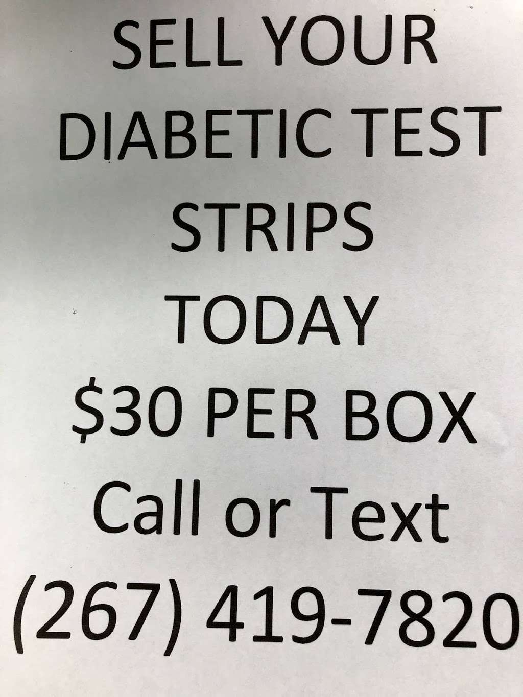 Cash For Diabetic Test Strips | 1404 Royal Oak Dr, Blue Bell, PA 19422, USA | Phone: (215) 646-6461