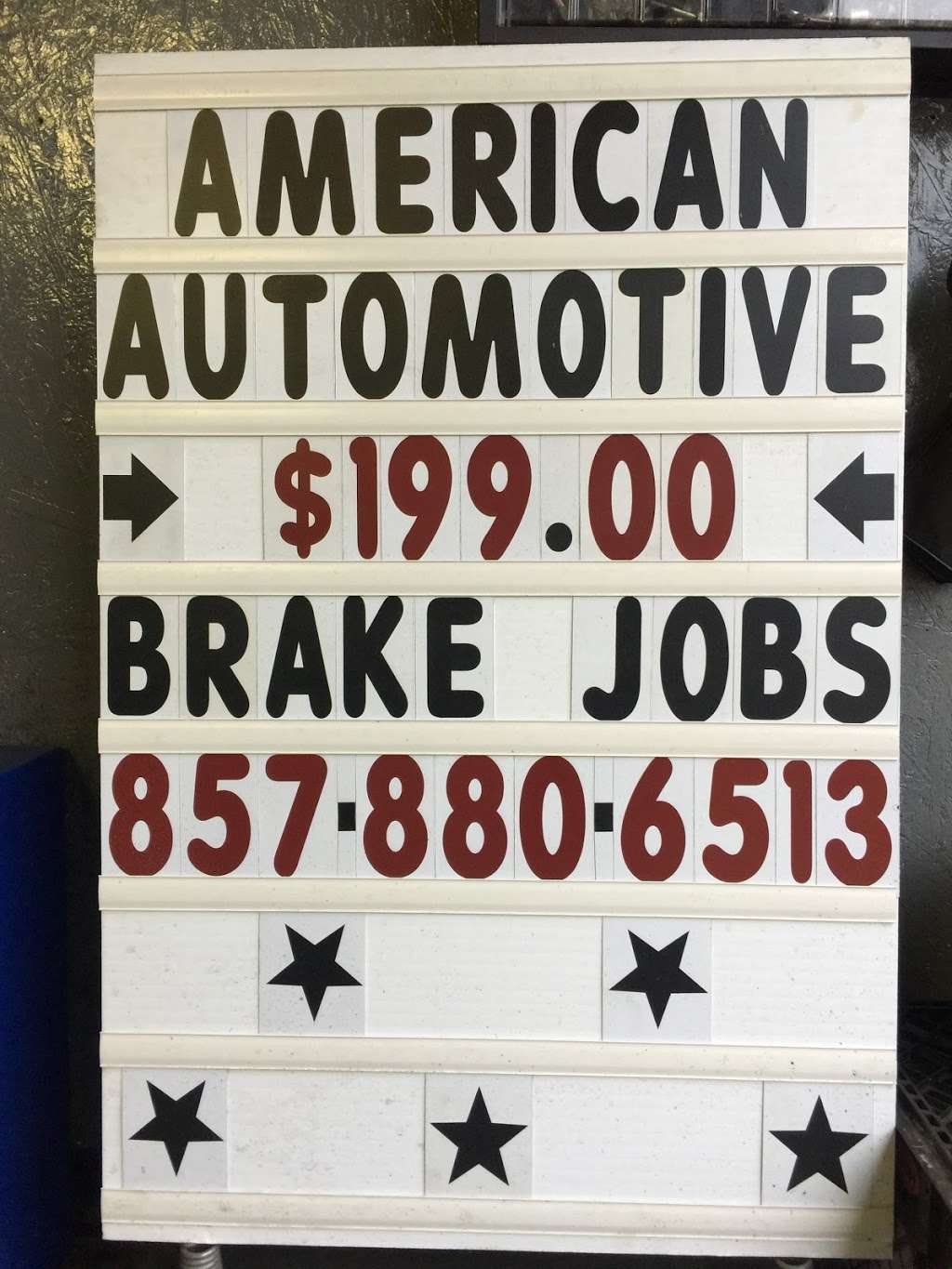 American Automotive | 846 Temple St, Whitman, MA 02382, USA | Phone: (857) 880-6513