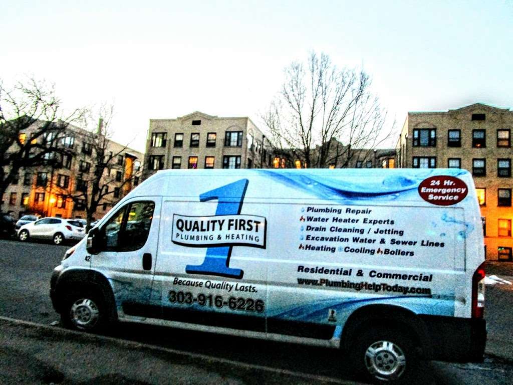 Quality First Plumbing & Heating | 929 Telluride St, Aurora, CO 80011, USA | Phone: (720) 548-2770